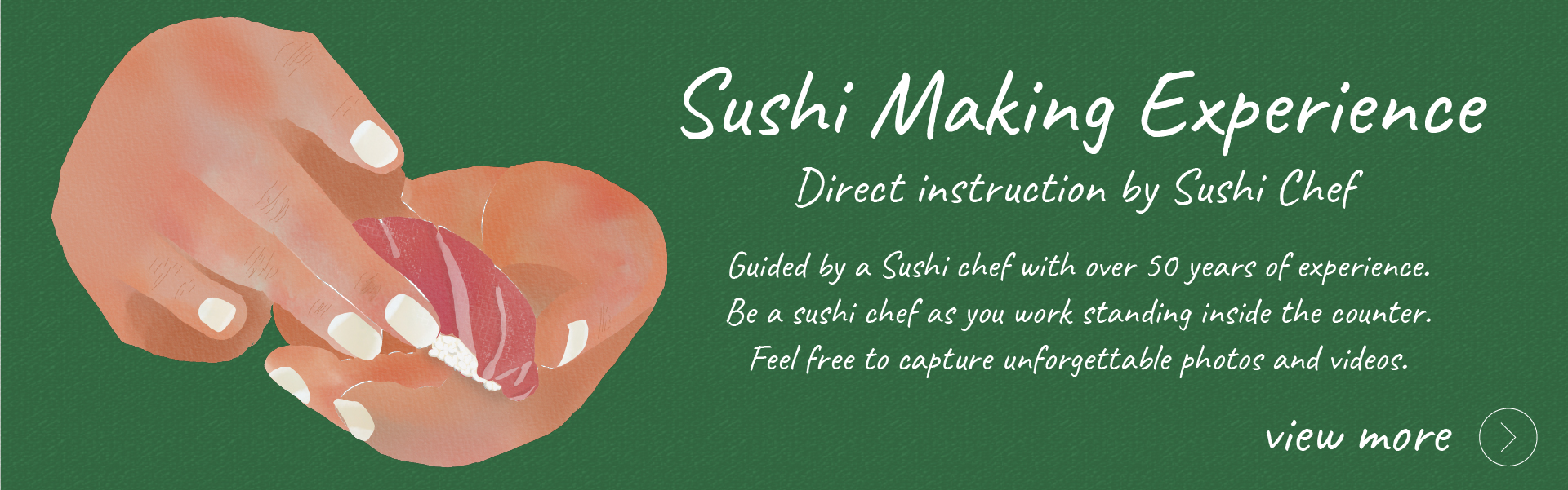 sushi marking experience