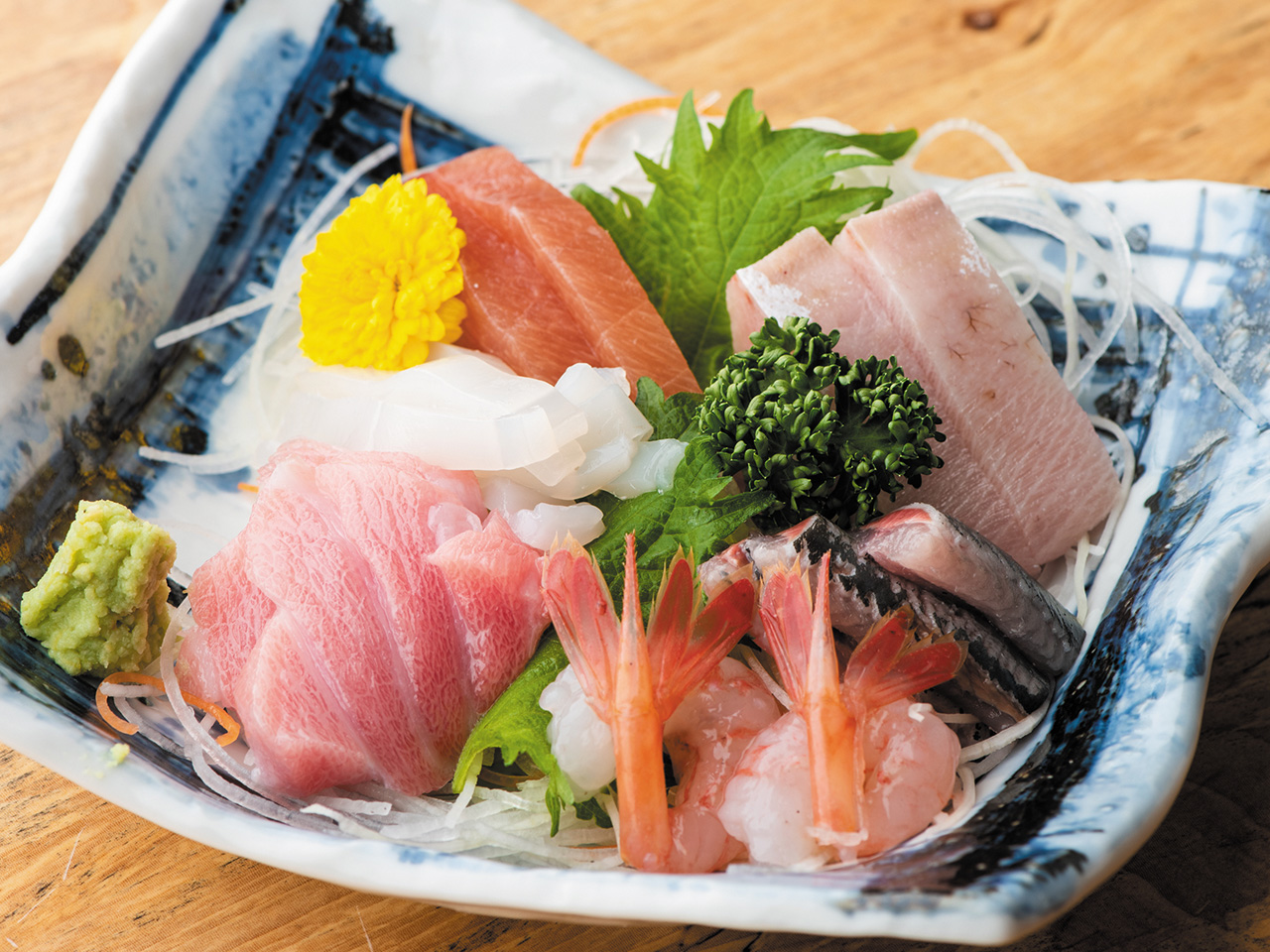 Assorted Seasonal Sashimi