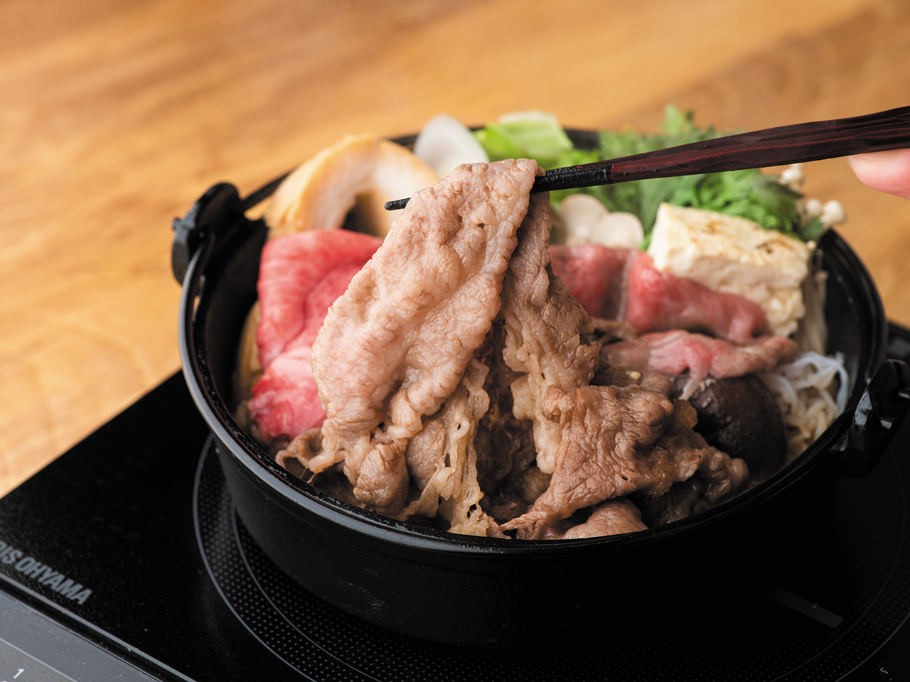 あかめちゃんのすき焼き